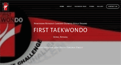 Desktop Screenshot of firsttaekwondo.com
