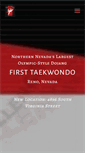 Mobile Screenshot of firsttaekwondo.com